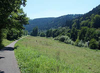 Radweg an der Nagold