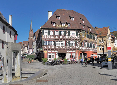 Alte Poststation in Nagold - heute Hotel