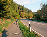 Radweg in Richtung Ebhausen