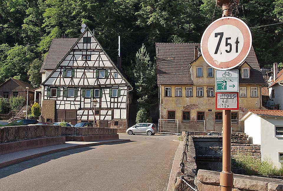 An der Nagoldbrücke