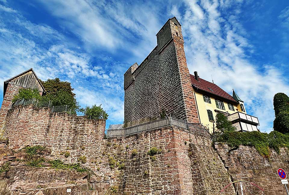Schildmauer Burg Berneck