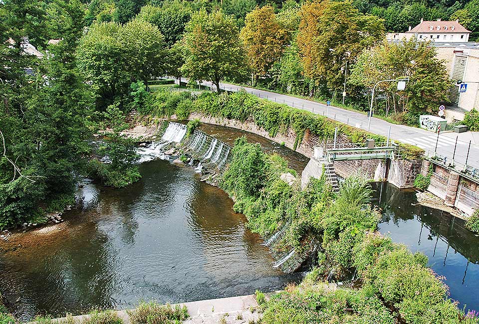 Staustufe Nagold Dillweißenstein