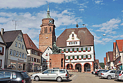 Marktplatz in Weil der Stadt