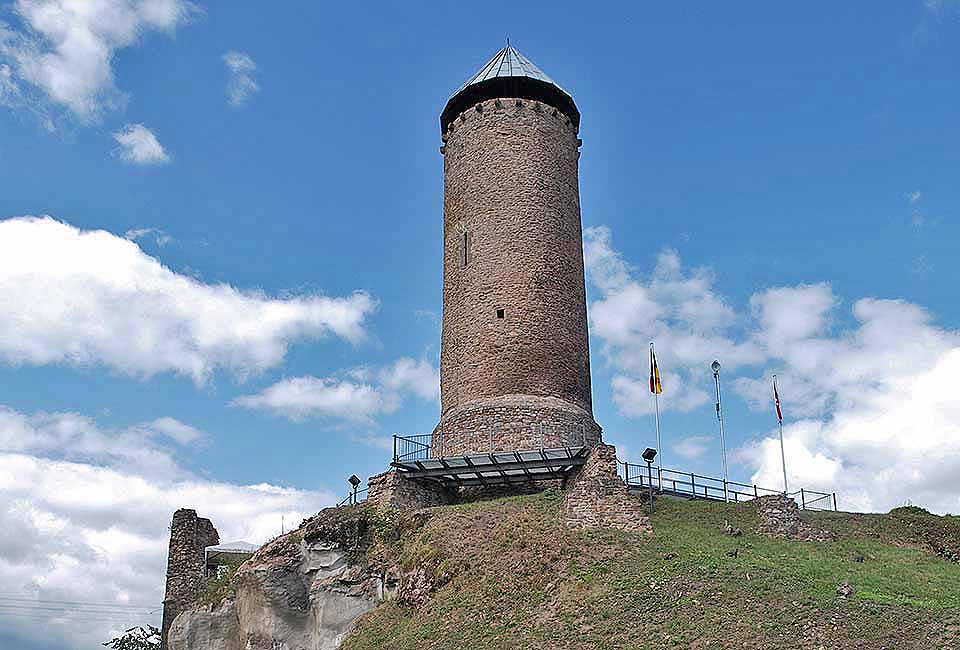 Bergfried in Nohfelden Bergfried in Nohfelden
