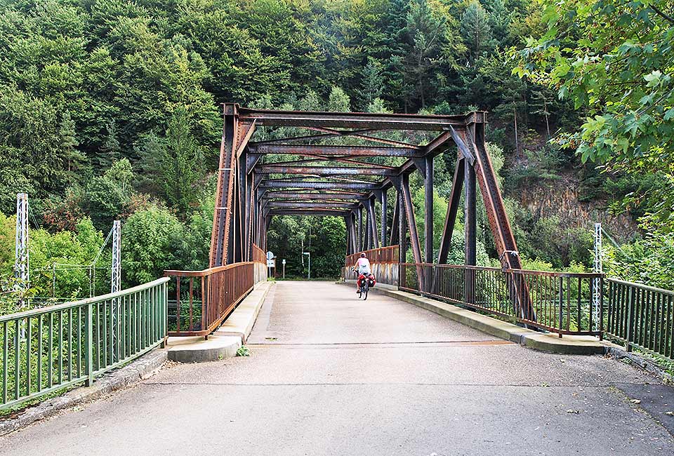 Brücke zum Radweg Brücke zum Radweg
