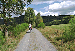 Radweg zur Quelle