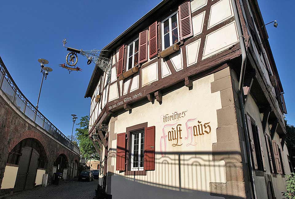 Wohnhaus von Dr. Faust in Kreuznach Wohnhaus von Dr. Faust in Kreuznach
