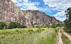 Felswand Rotenfels
