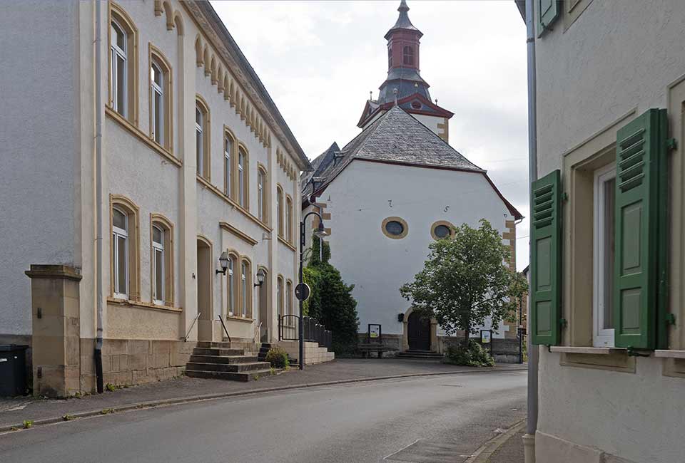 Ortsmitte von Meddersheim Ortsmitte von Meddersheim