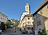 Hochoben die Kirche
