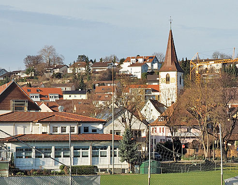 Blick auf Aldingen