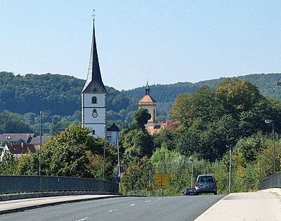 Brücke nach Obrigheim