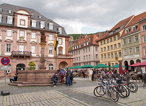 
Heidelbergs Heidelbergs Innenstadt brodelt