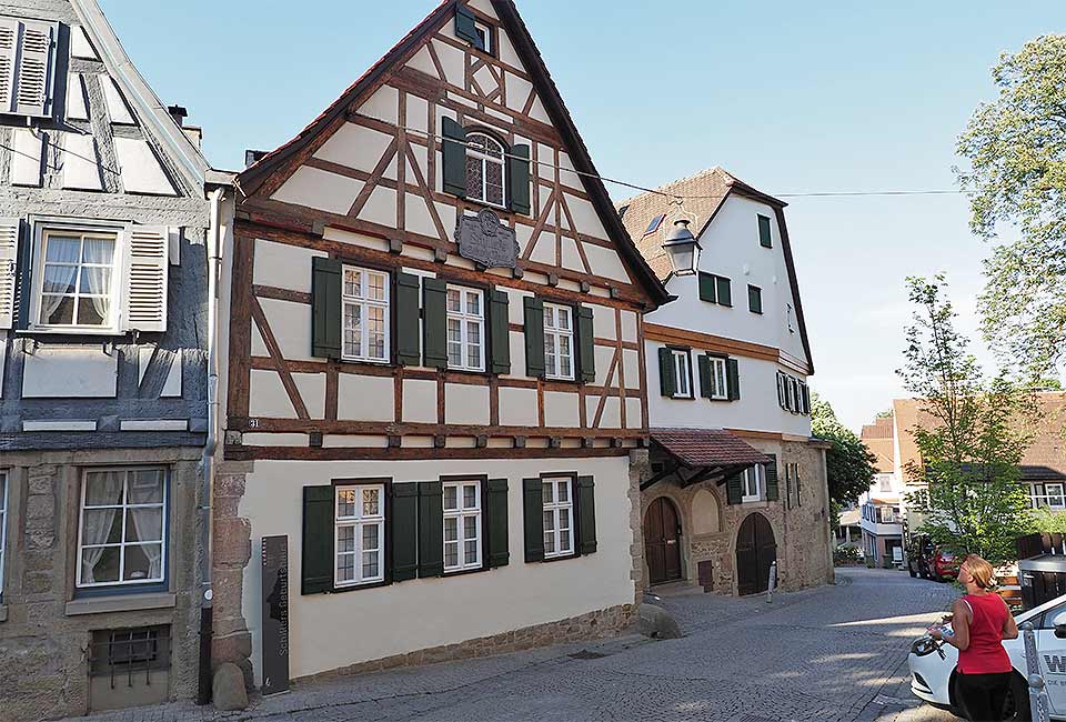 Geburtshaus von Schiller in Marbach