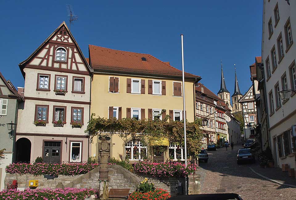 Schöne Stadtmitte in Bad Wimpfen