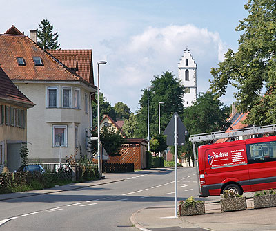 Ortsmitte von Aldingen