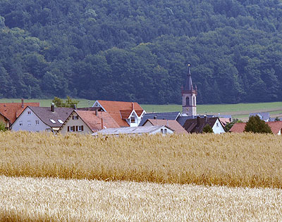 Blick auf Dürbheim