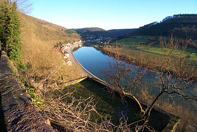 Blick auf den Neckar