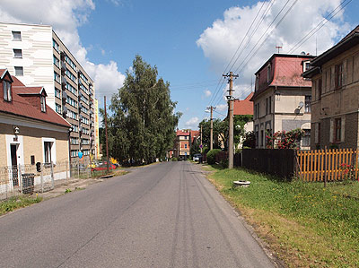 Radweg durch Chrastava