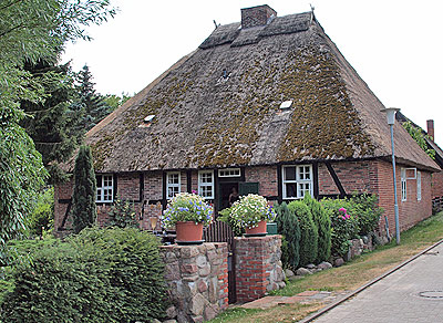 Historisches Haus in Reizow