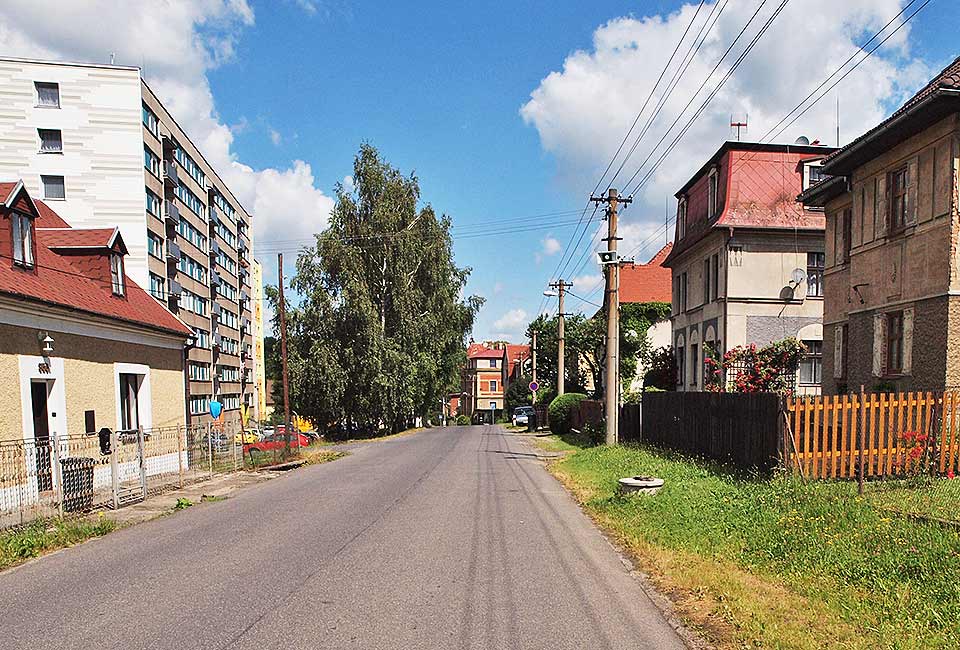 Radweg durch Chrastava