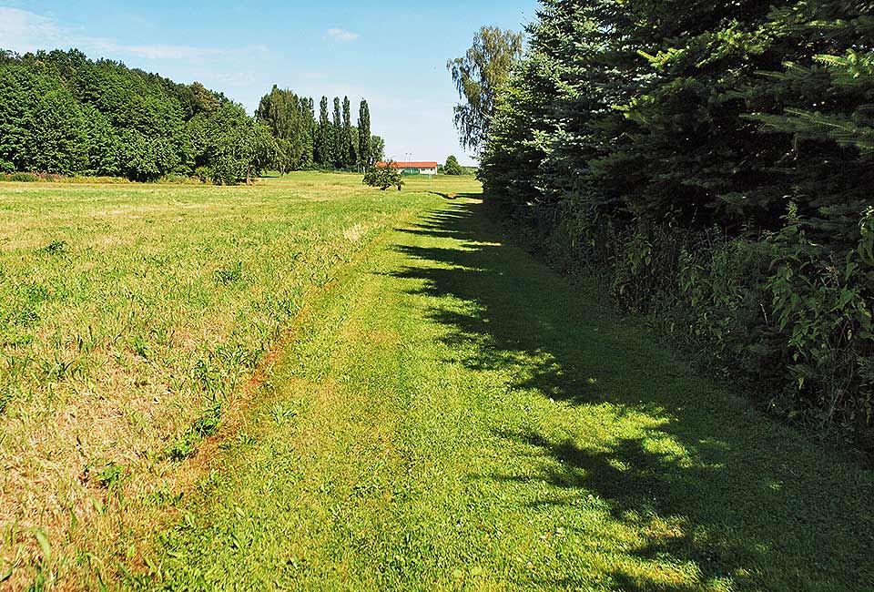 Künftiger Radweg