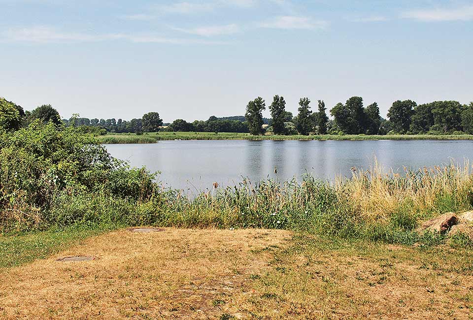 Der Schlosssee in Penkun