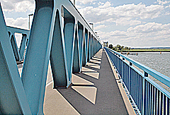 Brücke über die Peene