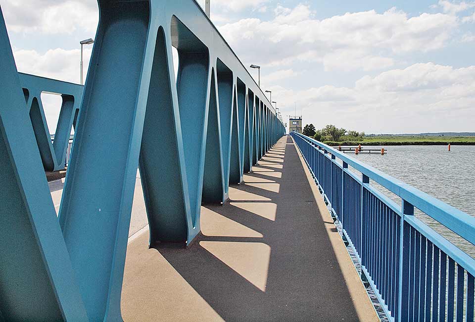 Brücke über die Peene