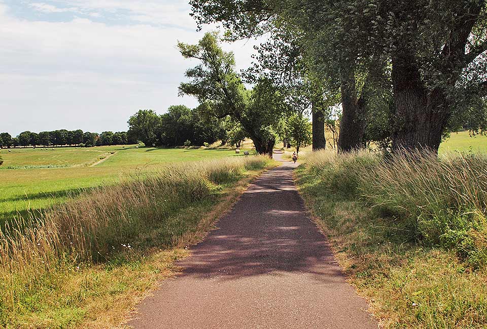 Ein schöner Weg nach Stolpe