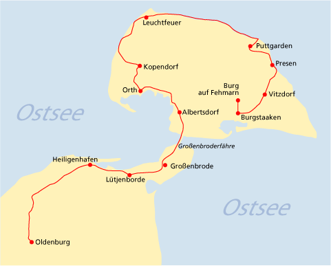 Osteseeküstenradweg Etappe 4