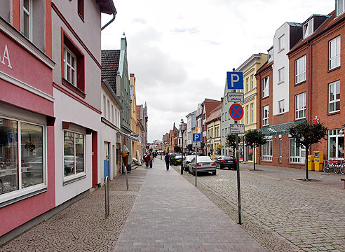 Lange Straße in Barth