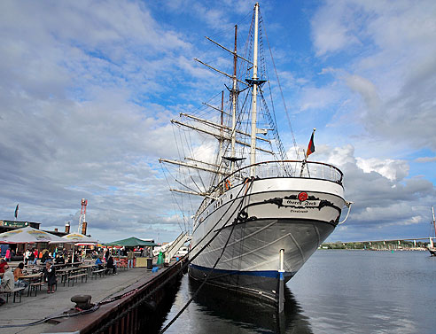 Gorch Fock in Stralsund