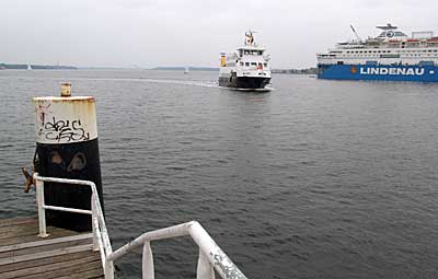 Ostseeküstenradweg: Mit der Fähre nach Möltenort