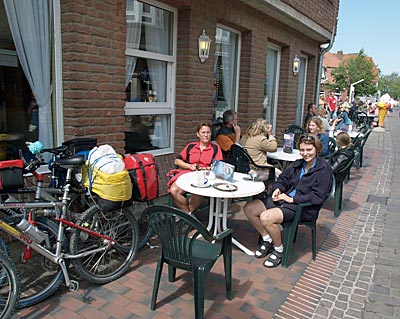 Ostseeküstenradweg: Ausruhen von der Tour