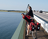 Radweg über die Fehmarnsundbrücke