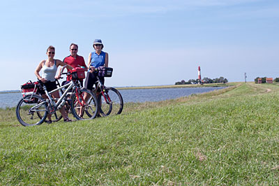 Ostseeküstenradweg: Im Landschaftsschutzgebiet