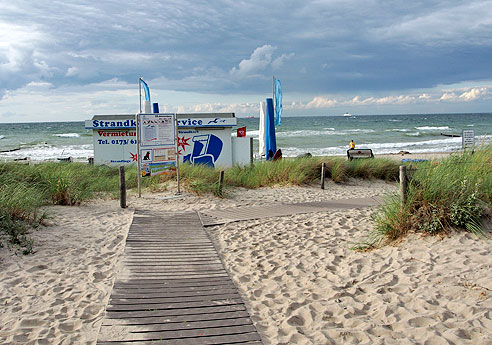 Wieder Strandkörbe