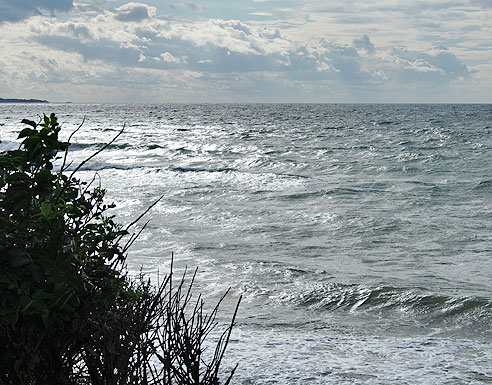 Blick auf die Ostsee