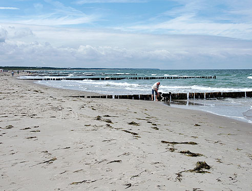 Schöner Ostseestrand