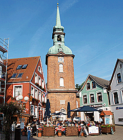 Backsteinkirche in Kappeln