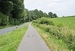 Radweg vor Bockholm