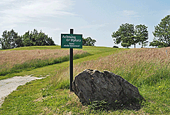 Radeln am Golfplatz