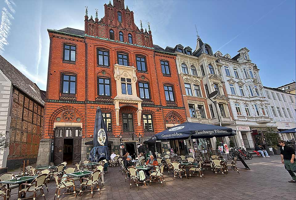 Große Straße in Flensburg