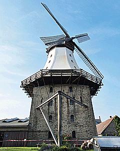 Historische Holzmühle