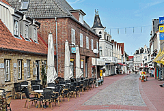 Belebte Straße
