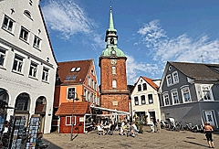 Backsteinkirche in Kappeln