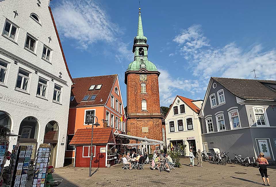Backsteinkirche in Kappeln