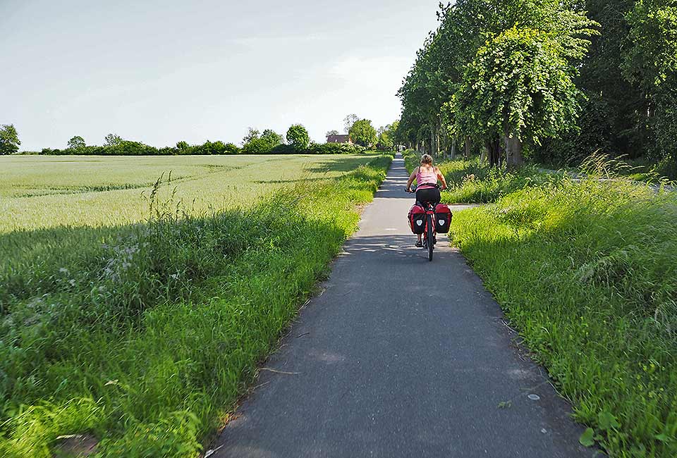 Radweg nach Rabel