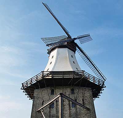 Windmühle am OstseekuestenRadweg